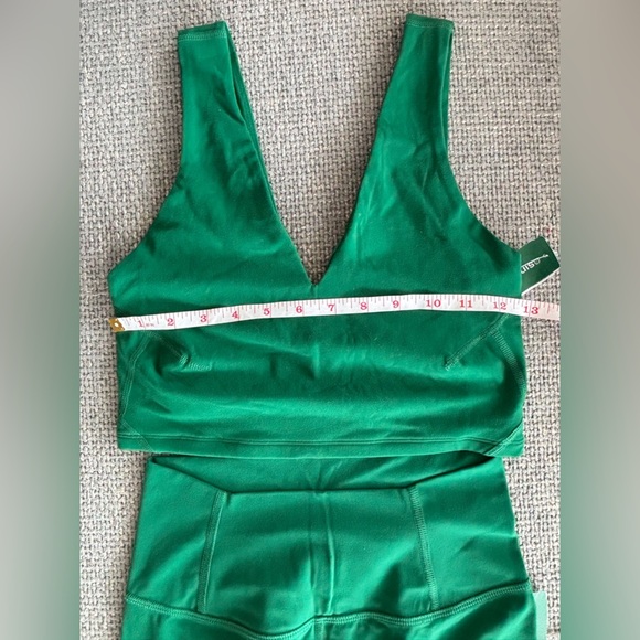 Free People Movement Workout Set Green Crop Top & Leggings– Size Small– BNWT - Picture 7 of 16